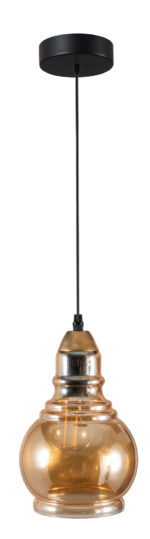 PDA 1258 B 1/Φ  ΓΥΑΛΙ ΚΟΝΤΟ ΜΠΟΜΠΕ ΜΕΛΙ 1xE-27 40W