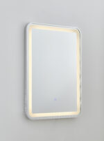 MIC-08 ΚΑΘΡΕΠΤΗΣ NM ΠΑΡΑΛ/ΜΟΣ ΝΙΚΕΛ ΜΑΤ ΚΟΡΝΙΖΑ LED ΦΩΤΙΣΜΟ TOUCH - Image 4