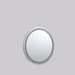 MIC-11 ΚΑΘΡΕΠΤΗΣ NM ΣΤΡΟΓΓΥΛΟΣ ΚΟΡΝΙΖΑ ΝΙΚΕΛ ΜΑΤ LED ΦΩΤΙΣΜΟ TOUCH - Image 3