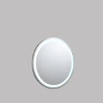 MIC-11 ΚΑΘΡΕΠΤΗΣ NM ΣΤΡΟΓΓΥΛΟΣ ΚΟΡΝΙΖΑ ΝΙΚΕΛ ΜΑΤ LED ΦΩΤΙΣΜΟ TOUCH - Image 4