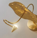 WLC 1290 ΑΠΛΙΚΑ ΜΕΤΑΛΛΙΚΗ  LED  ΝΟΥΦΑΡΟ  ΧΡΥΣΟ LED - Image 8