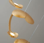 PDC 1291-6 GD ΠΟΛΥΦΩΤΟ ΝΟΥΦΑΡΟ ΜΕΤΑΛΛΙΚΟ ΧΡΥΣΟ LED - Image 4