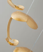 PDC 1291-6 GD ΠΟΛΥΦΩΤΟ ΝΟΥΦΑΡΟ ΜΕΤΑΛΛΙΚΟ ΧΡΥΣΟ LED - Image 3