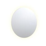 MIC-09 ΚΑΘΡΕΠΤΗΣ ΣΤΡΟΓΓΥΛΟΣ ΑΠΛΟΣ LED ΦΩΤΙΣΜΟ TOUCH - Image 2