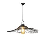 PDC 6108-50 BK 1/Φ ΜΕΤΑΛΛΙΚΟ ΜΑΥΡΟ  ΚΥΜΑΤΙΣΤΟ 1ΧΕ27 - Image 2